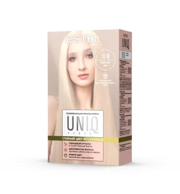 ESTEL UNIQ Sense краска-блеск д/волос без аммиака 10/0 св.блондин